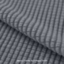 SUBRTEX 5 Pieces Stretch Sofa Slipcover Sets Couch Cover Sets Backrest Cushion Covers Furniture Protector Collection Set for Oversize Sofa Loveseat Chair Slip Covers(Medium, Light Gray)