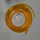 Premium TPU Fuel Line Kit 3 Sizes (3mm ID/5mm OD, 5mm ID/8mm OD, 6mm ID/9mm OD), 6.6ft Each, with 12 Steel Clamps, Universal Gas Diesel Fuel Hose for Lawn Mower Chainsaw Small Engines