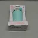 Munchkin Steel My Heart 2-in-1 Toddler Sippy Cup Tumbler with Spill Proof Simple Clean Straw and Open Sipper Lid, 8 Ounce, Stainless Steel, Teal/Blue
