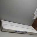 30SNC 36-inch Bi-Directional Wheeled Snow Shovel Pusher and Barn Shovel, 7.5" x 36 ", Blue