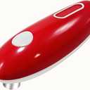 Cooks Professional Electric Can Opener - Redefine Cooking Ease for Seniors & Arthritic Patients with Innovative Hands-Free Operation and One Touch Design (Red)