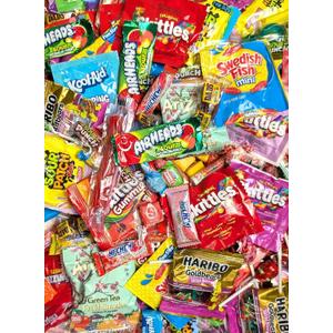 Candy Variety Pack - Assorted Candy Party Mix - 4 LB Bag - Sweets Assortment - Bulk Individually Wrapped - Pinata Candies - Mixed Candies - Queen Jax - Deluxe Mix (EXP 05/30/27)