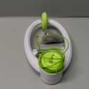 Cat Toy Interactive for Indoor Cats, Smart USB Rechargeable Door Hanging Automatic Retractable Kitten Toys, Teaser Electronic Self Play Feather Cat String Toy Attached with 3 Catnip Mice Green