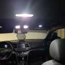 Fyre Flys 8 Piece White LED Interior Lights for 2017-2023 Hyundai Elantra 6000K 5050 Series SMD Package Kit and Install Tool