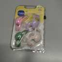 MAM Air Matte Pacifiers, for Sensitive Skin, 6+ Months, Best Pacifier for Breastfed Babies, Girl Pacifiers, 6-16 Months, 4 Count (Pack of 1) (Pale Mint / Fairy Dust / Cotton / Rose Pink)