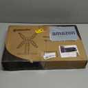 Hemudu Universal Swivel TV Stand/Base Table Top TV Stand for 21 to 50 inch TVs with 90 Degree Swivel, 4 Level Height Adjustable, Heavy Duty Tempered Glass Base, Holds up to 99lbs, HT02B-002