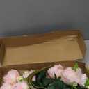 IPOPU Pink Peonies Artificial Flowers 8PCS Fake Peonies Silk Flowers with Stems for Wedding Decoration Bride Bouquet Faux Flowers Pink Crafts Floral Arrangement