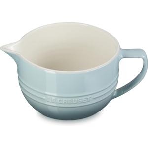 Le Creuset Stoneware Signature Batter Bowl, 3.2qt., Sea Salt