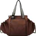 Multifunctional Travel Organizer Bag for Ladies - Doubles as a Stylish Backpack, Crossbody and Shoulder Bag, Boasts Great Storage Capacity (Dark Brown)