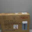 Yongqiang 26" Swivel Bar Stools with Backs Set of 2 Metal Counter Height Bar Chairs with Wooden Seat Industrial Barstools Matte Black