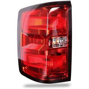Lathsy Tail Light Compatible With 2014-2019 Chevy Silverado 1500 2500 HD GMC Sierra 3500 HD Left Driver Side Taillight Replace 23431875 Halogen Lathsy Tail Light Compatible With 2014-2019 Chevy Silverado 1500 2500 HD GMC Sierra 3500 HD Left Driver Side Taillight Replace 23431875 Halogen