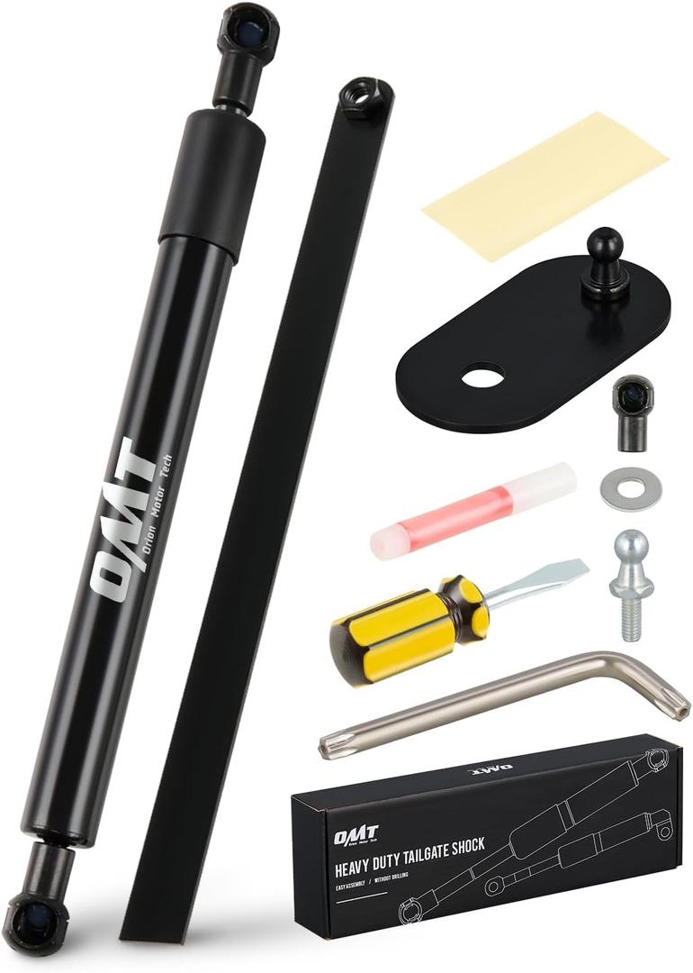 Orion Motor Tech Compatible with 04-14 F150 and 06-08 Lincoln Mark LT Tailgate Assist, Truck Tail Gate Lift Assist Tailgate Shock Compatible with 2004-2014 Ford F-150 & 2006-2008 Lincoln Mark LTS