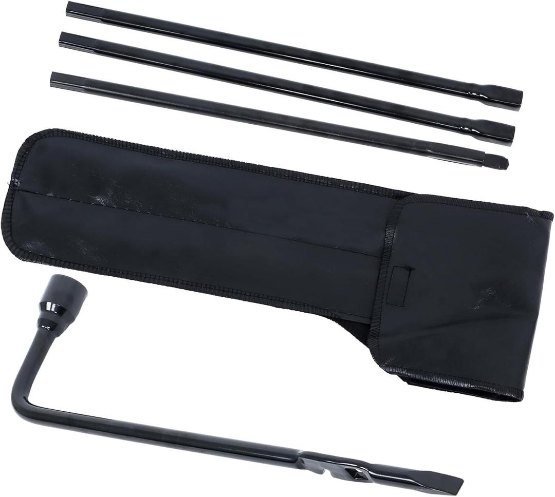 4 Pcs Spare Tire Lug Wrench Jack Tool Kit Replacement for Chevy Silverado 1500 Replacement for GMC Sierra 2000-2014