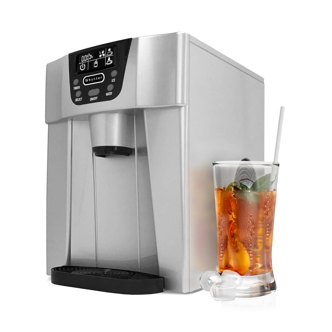 Whynter Silver IDC-221SC Countertop Direct Connection Ice Maker and Water Dispenser, One Size