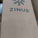 ZINUS 12 Inch King Green Tea Memory Foam Mattress [New Version], Fiberglass free, Medium Firm Feel, Zoned Pressure Relief, Certified Safe Foams & Fabric, Mattress in A Box (White)