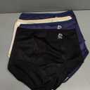 MIOTAN Women's Underwear 4 Pack Tummy Control High Waisted Ladies Panties Postpartum Compression Briefs Full Coverage (X-Large, Blue,Blue,Nude,Black)