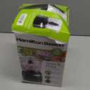 Hamilton Beach Electric Vegetable Chopper & Mini Food Processor, 3-Cup, 350 Watts, for Dicing, Mincing, and Puree, Black (72850)