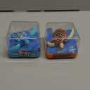 ROBO ALIVE Robo Turtle Robotic Swimming Turtle (Orange + Blue) by ZURU Water Activated, Comes with Batteries, (2 Pack)