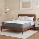 Hybrid Queen Mattress 12 Inch, Made in USA Queen Size Mattresses in a Box, Cooling Gel Memory Foam Colchones with Pocket Coils, Motion Isolation, Pressure Relief, Medium Bed Mattresses, CertiPUR-US