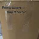 AM AEROMAX 22 22 Pillow Insert (Pack of 2) Memory Foam Throw Pillow Insert Sham Square for Decorative Cushion Bed Couch Sofa Without Deform After Longtime Use (White)