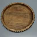 Nidova wooden fruit bowl natural, 
2" wide X 2" high