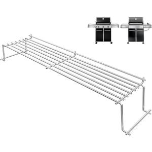 QuliMetal Stainless Steel Warming Rack for Weber Genesis 300 Series (2007-2016), Fits Genesis E310, E320, E330, S310, S320, S330, Replaces Weber 65054, 81323, 62749