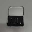 M6x25 Titanium Bolts (4PC) - Lightweight Design | Ideal for Humid/Salty Environments | Socket Head Hex Key No Washer | MTB/Motorcycle Bolts | Natural Color