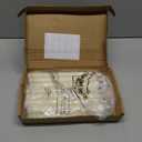 30 Pcs Gold Candlestick Holders with Flameless LED Candles Bulk Includes 15 Metal Candle Holders 15 Ivory Battery Operated Taper Candles for Wedding Valentines Table Centerpieces Home Decor