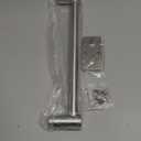 Towel Bar, Adjustable 14.4inch - 25.2inch, Self Adhesive & Wall Mounted for Bathroom Kitchen Hand Towel Rack Holder Cloths Hanger SUS 304 Stainless Steel Organizer Single Bar Nickel Brushed