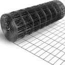 24"X30' Hardware Cloth with 2"X3" Mesh, 16 Gauge Sturdy Wire Mesh Roll, Strong Hardware Mesh for Security and Protection, Hot-Dipped PVC Welded Wire Fence for Gardening, Animal Enclosures(24"X30')
