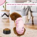 Dog Silk Pajamas Dog Shirts for Small Dogs Satin Pjs Two-Legged Puppy Clothes Lapel Sleepwear Cat Outfit (Pink, XL)