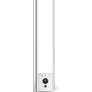 EZVALO 1-Pack Under Cabinet Lighting, 2400mAh Motion Sensor Light, LED Closet Lights Wireless, 3000K Dimmable, Timer, Magnetic, with Remote Control for Kitchen, Closet, Stair