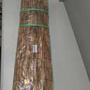 DearHouse Natural Reed Fencing, Eco-Friendly Bamboo Fence, 5 feet High x 13.3 feet Long, Reed Screen for Garden, Privacy Fence (Brown)