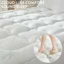 Surefit Ultra Soft Waterproof Mattress Topper Twin Size, Pillow Top Mattress Pad, Back Pressure Relief, Viscose Derived from Bamboo, Naturally Cooling for Hot Sleepers, 39x75