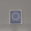 Vizvera for Samsung Galaxy Z Flip 7 Case with Magnetic Power [Slim Design][Screen Protector][Hinge Protection] Translucent Matte Shockproof Protective Phone Case for Galaxy Z Flip 7(Magnetic Blue)