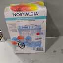 Nostalgia Snow Cone Machine – Retro Table-Top 8 Oz Snow Cone Maker Makes 20 ICY Treats– Countertop Slushie Machine Includes 2 Reusable Plastic Cups & Ice Scoop-Vintage Blue