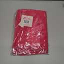 Mesh Beach Bag-Large Tote Bag for Family,Tote Bag with Zipper Pocket for Pool,Toys & Vacation Essentials, Rose Red