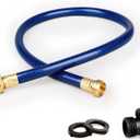 5/8" PVC Hose - Kink-Resistant - Leak-Free & Durable for Garden (3FT, Blue)