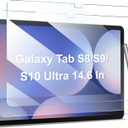 ZtotopCases 2 Pack Screen Protector for Samsung Galaxy Tab S10 Ultra/Tab S9 Ultra/Tab S8 Ultra 14.6 Inch 2024/2023, High Definition Tempered Glass