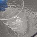 84 oz Crystal-Clear Pitcher with 4 Tumblers Set, BPA-Free Food-Grade Jug with 3-Position Lid & Spout  Large Beverage Pitcher for Party, Iced Tea, Lemonade, Sangria, Fridge,Clear