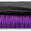 Purple Double Seat Cushion | Pressure Reducing Grid Designed for Ultimate Comfort | Designed for Office Chairs, Full | Made in The USA