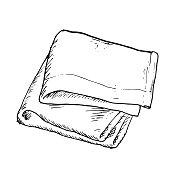 Cloth Napkins Set of 12, White