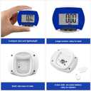 Weewooday Pedometer for Walking Steps and Miles Simple Step Counter Clip on for Walking with Digital Display Portable Tracker Pocket Pedometer Bulk for Men Women Adults Seniors(32 Pcs)
