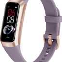 Fitness Tracker with Step Counter/Calories/Stopwatch, Activity Tracker, Health Tracker with Heart Rate Monitor, Sleep Tracker,1.10''AMOLED Touch Color Screen, Pedometer Watch for Women Men, Standard