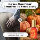 2 x Poo~Pourri Maple Pumpkin 2oz Before-You-Go Toilet Spray - Instantly Trap Bathroom Odor - Plant Based Ingredients & Essential Oils - No synthetic fragrance - Maple, Pumpkin, and Smoked Vanilla Scent