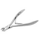 Tweezerman Rockhard Stainless Steel Cuticle Nipper, 1/2 Jaw