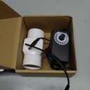 2 Inch Inline Fan, Inline Duct Fan 12v Exhaust Fan Adjustable Speed, 22 Cfm Ventilation System For Bathroom, Basement, Shoe Cabinet, Attic,Pet House,Tent