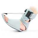 Plantar Fasciitis Night Splint - Plantar Fasciitis Relief Brace for Women and Men, Planters Facetious Relief Boot for Foot Drop & Achilles Tendonitis, Gray Medium
