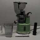 Aeitto Cold Press Juicer,Masticating Juicer Machines with Wide & Dual Feed Chute for Vegetables and Fruits, Self Feeding for Juice Extractor, Large Capacity, High Juice Yield, Easy to Clean