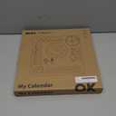 TOOKYLAND Kids Daily Calendar Montessori Educational Wooden Learning Toys My Calendar Clock Wooden Toys for Toddler Kids